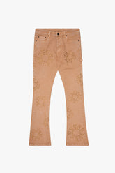 VALABASAS RINGER” JEAN Acampanado APILADO CAQUI VLBS6033